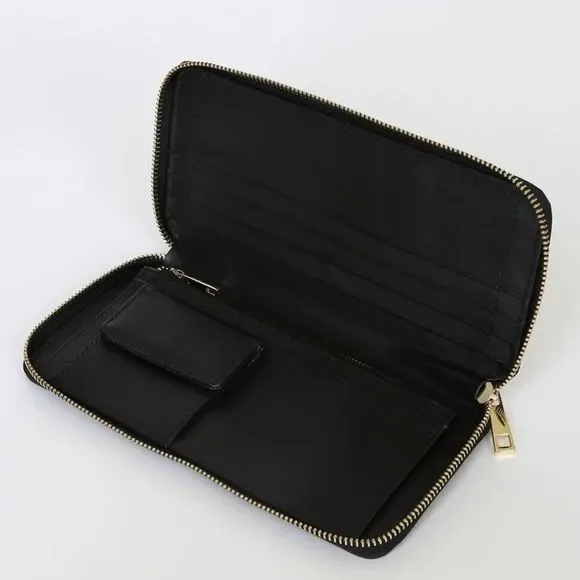 Lulu’s Ready, Set, Go! Black Zip Wallet. NWT - Picture 5 of 5